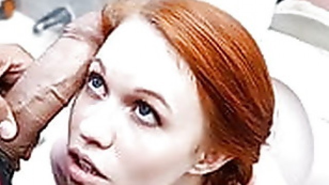 Petite Redhead Teen Gets Stuck In  & Fucked By Friend’s Dad